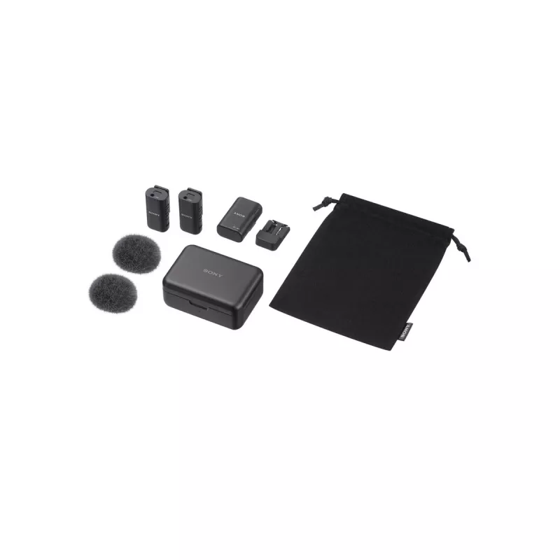 Mikrofon Sony ECM-W3 Czarny Mikrofon do aparatu cyfrowego