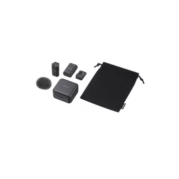 Sony ECM-W3S Czarny Mikrofon do aparatu cyfrowego