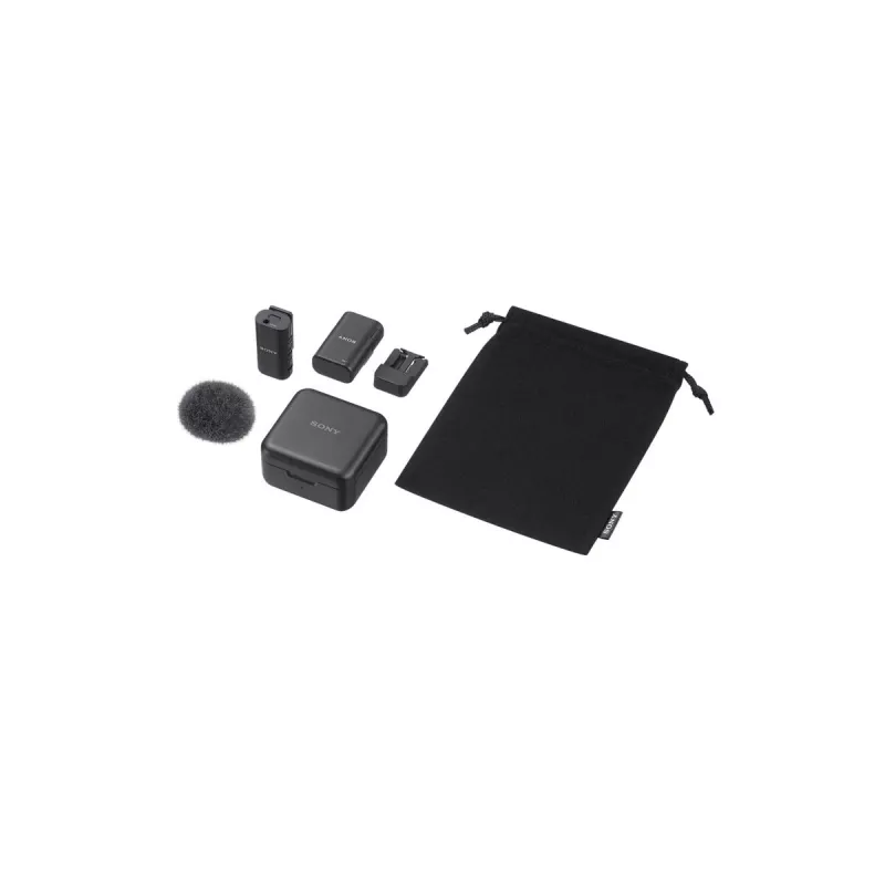 Sony ECM-W3S Czarny Mikrofon do aparatu cyfrowego