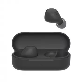 Zestaw słuchawkowy Sony WF-C510 douszne słuchawki true wireless, Bluetooth 5.3, IPX4, przetworniki 6 mm, bateria 22 h (z etui) — Czarny