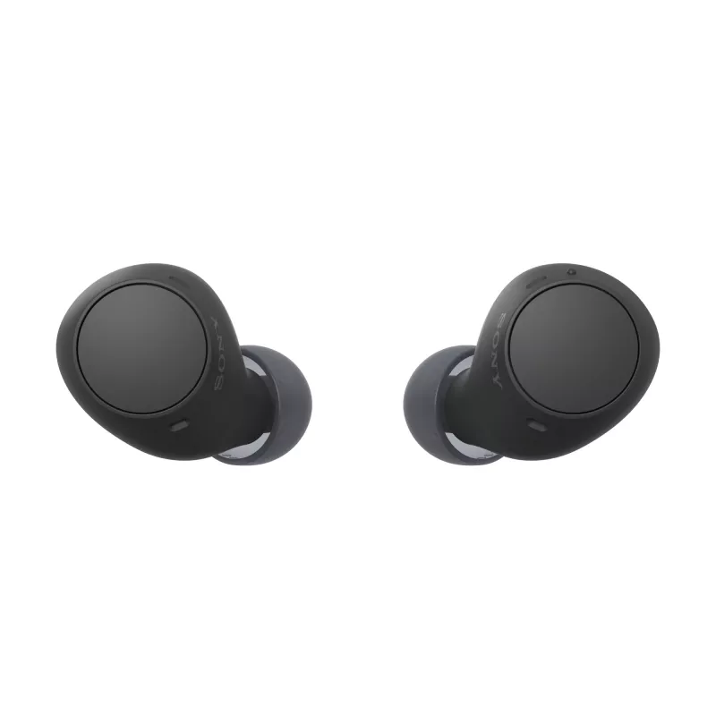 Zestaw słuchawkowy Sony WF-C510 douszne słuchawki true wireless, Bluetooth 5.3, IPX4, przetworniki 6 mm, bateria 22 h (z etui) — Czarny