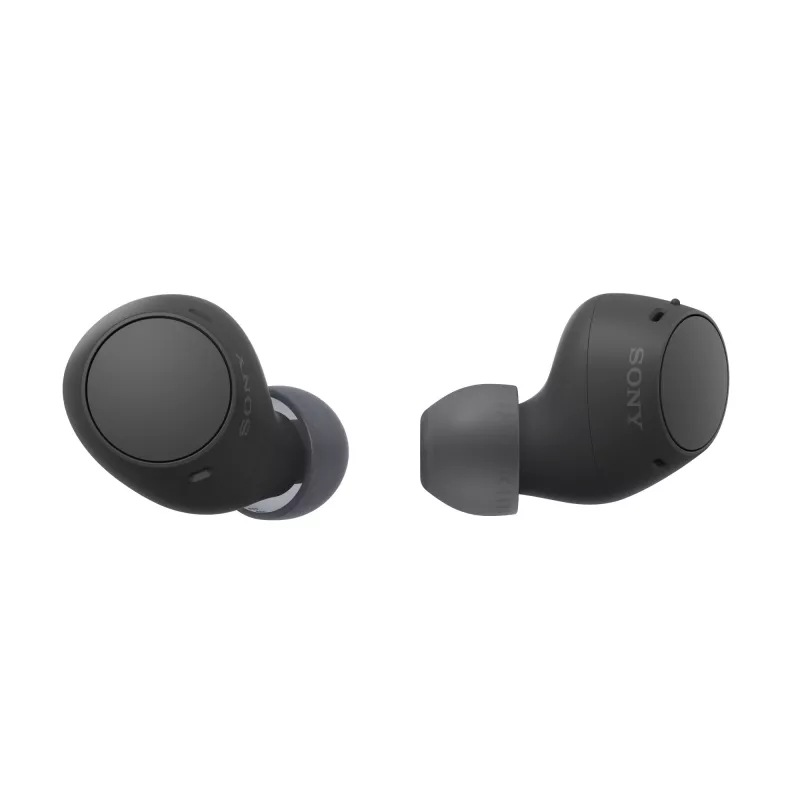 Zestaw słuchawkowy Sony WF-C510 douszne słuchawki true wireless, Bluetooth 5.3, IPX4, przetworniki 6 mm, bateria 22 h (z etui) — Czarny