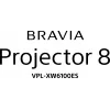 Sony VPL-XW6100 Projektor standardowego rzutu 2700 ANSI lumenów SXRD UHD 4K (3840x2160) Biały