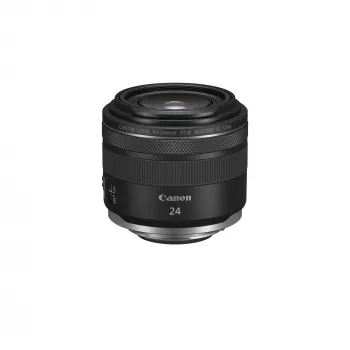 Canon Wide-Angle RF 24 mm F1.8 Macro IS STM Camera Lenses, Czarny