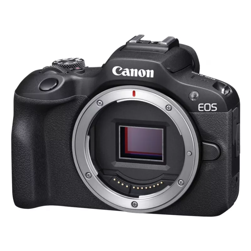 Korpus aparatu bezlusterkowego Canon EOS R100, 24,1 MP CMOS, 6000×4000, 4K, czarny