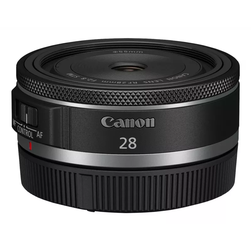 Canon Wide-Angle RF 28 mm F2.8 STM Camera Lenses, Czarny