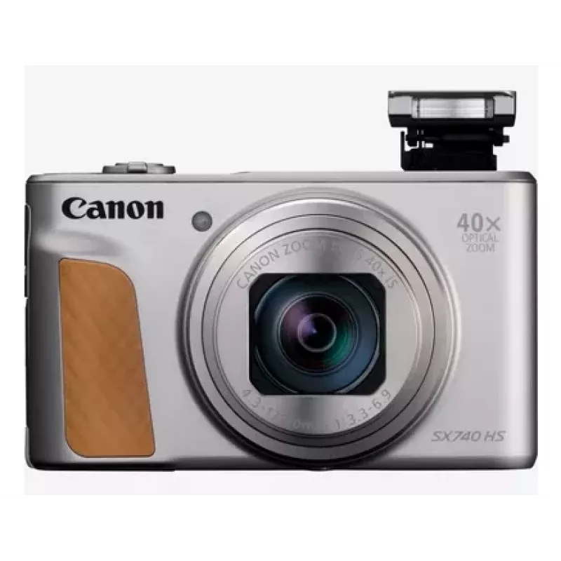 Canon PowerShot SX740 HS Lite Edition 1/2.3 cala kompaktowy aparat 20.3 MP CMOS 5184 x 3888 pikseli srebrny