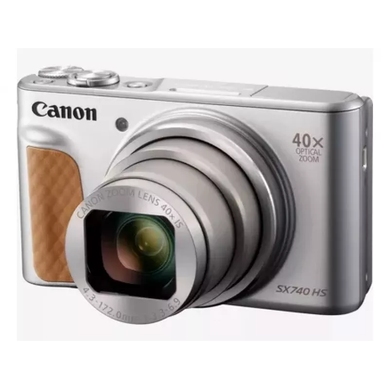 Canon PowerShot SX740 HS Lite Edition 1/2.3 cala kompaktowy aparat 20.3 MP CMOS 5184 x 3888 pikseli srebrny