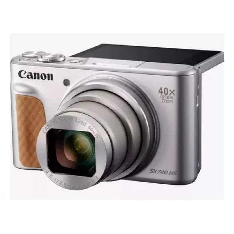 Canon PowerShot SX740 HS Lite Edition 1/2.3 cala kompaktowy aparat 20.3 MP CMOS 5184 x 3888 pikseli srebrny