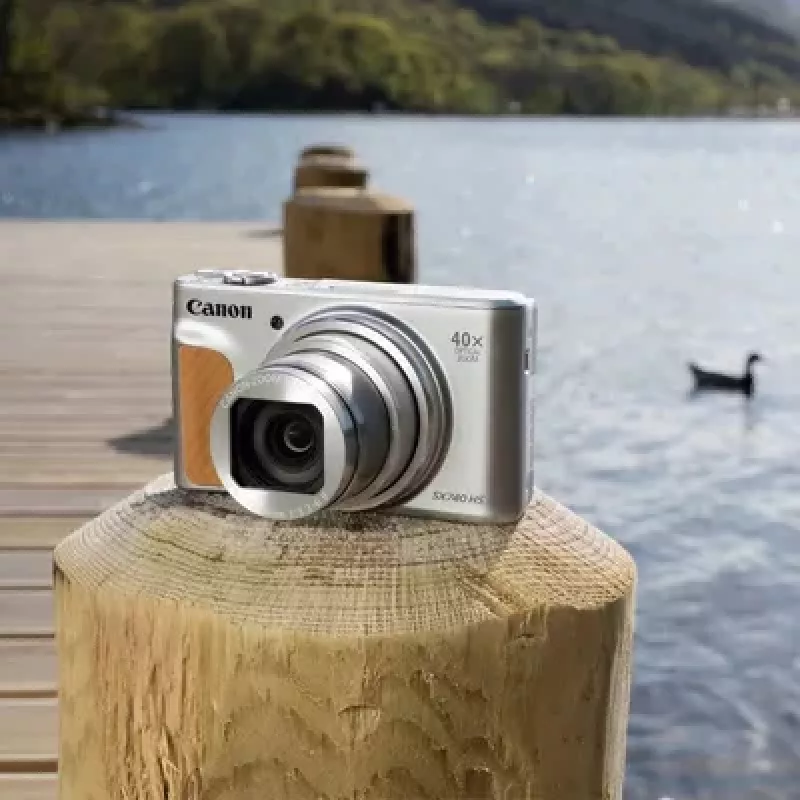 Canon PowerShot SX740 HS Lite Edition 1/2.3 cala kompaktowy aparat 20.3 MP CMOS 5184 x 3888 pikseli srebrny