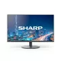 24-calowy monitor Sharp MultiSync E244FL LCD Full HD 1920x1080 panel VA 6 ms hub USB 3.2 VESA regulacja wysokości, czarny
