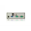 ATEN 2-portowy przełącznik KVM USB VGA z audio (kable KVM w zestawie), 2048 x 1536 pikseli, QXGA, 0,142 W, Szary