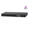 ATEN 32A 8-gniazdowy 1U eko PDU z pomiarem, pomiarowy, 1U, czarny, LCD, 8 gniazd AC, złącze C13, złącze C19