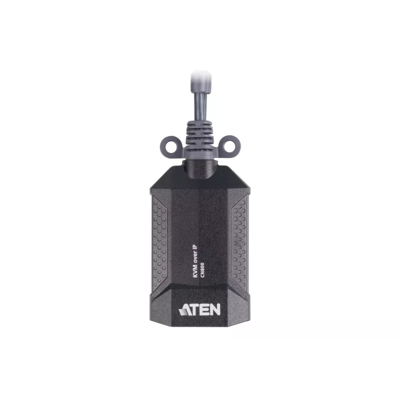 ATEN USB VGA KVM over IP Mini, 1920 x 1200 pikseli, Ethernet LAN, 3,47 W, czarny, fioletowy