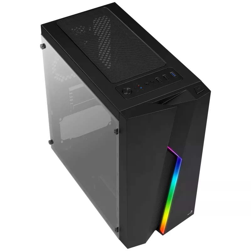 Aerocool Bolt Mini Mini Tower czarny