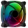 Aerocool ASTRO12 wentylator PC 12cm LED RGB antywibracyjny 6-pin czarny