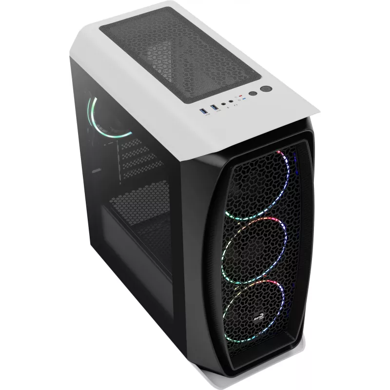 Aerocool Aero One Mini Eclipse Mini Tower Biały