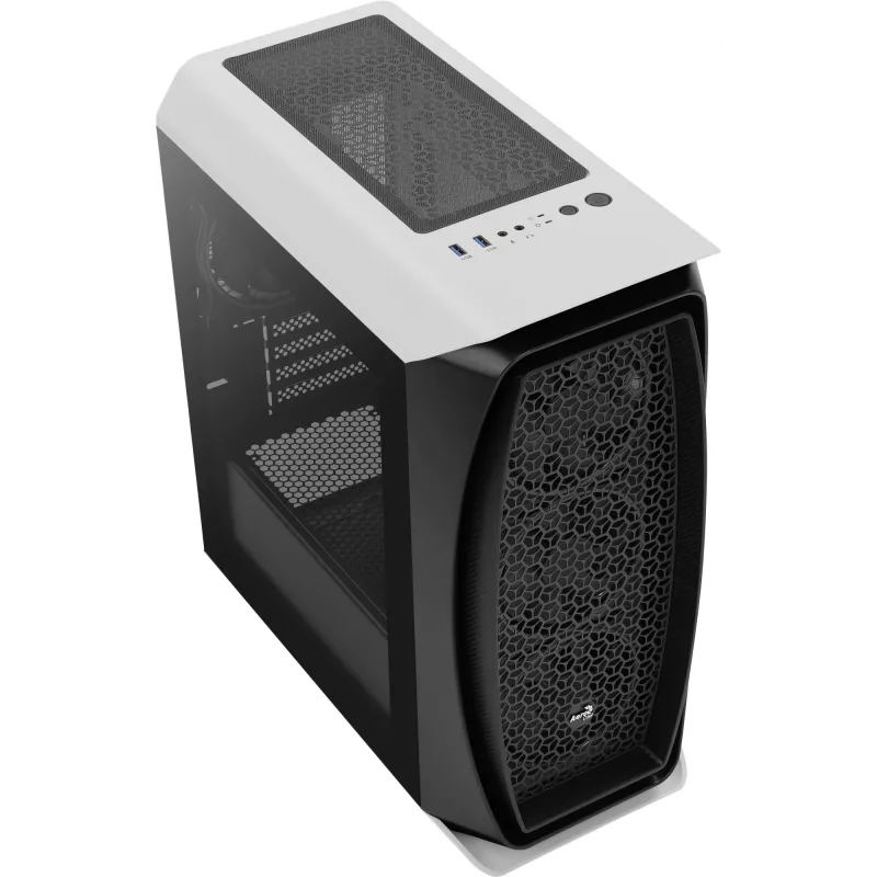 Aerocool Aero One Mini Eclipse Mini Tower Biały
