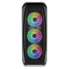 Aerocool AEROONEDUOWHV1 Gaming ATX Case 4xARGB Fans biały, Midi Tower, PC, Biały, ATX, micro ATX, Mini-ITX, Acrylonitrile butadiene styrene (ABS), SPCC, Gaming