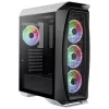 Aerocool AEROONEDUOWHV1 Gaming ATX Case 4xARGB Fans biały, Midi Tower, PC, Biały, ATX, micro ATX, Mini-ITX, Acrylonitrile butadiene styrene (ABS), SPCC, Gaming