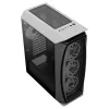 Aerocool AEROONEDUOWHV1 Gaming ATX Case 4xARGB Fans biały, Midi Tower, PC, Biały, ATX, micro ATX, Mini-ITX, Acrylonitrile butadiene styrene (ABS), SPCC, Gaming