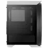 Aerocool AEROONEDUOWHV1 Gaming ATX Case 4xARGB Fans biały, Midi Tower, PC, Biały, ATX, micro ATX, Mini-ITX, Acrylonitrile butadiene styrene (ABS), SPCC, Gaming