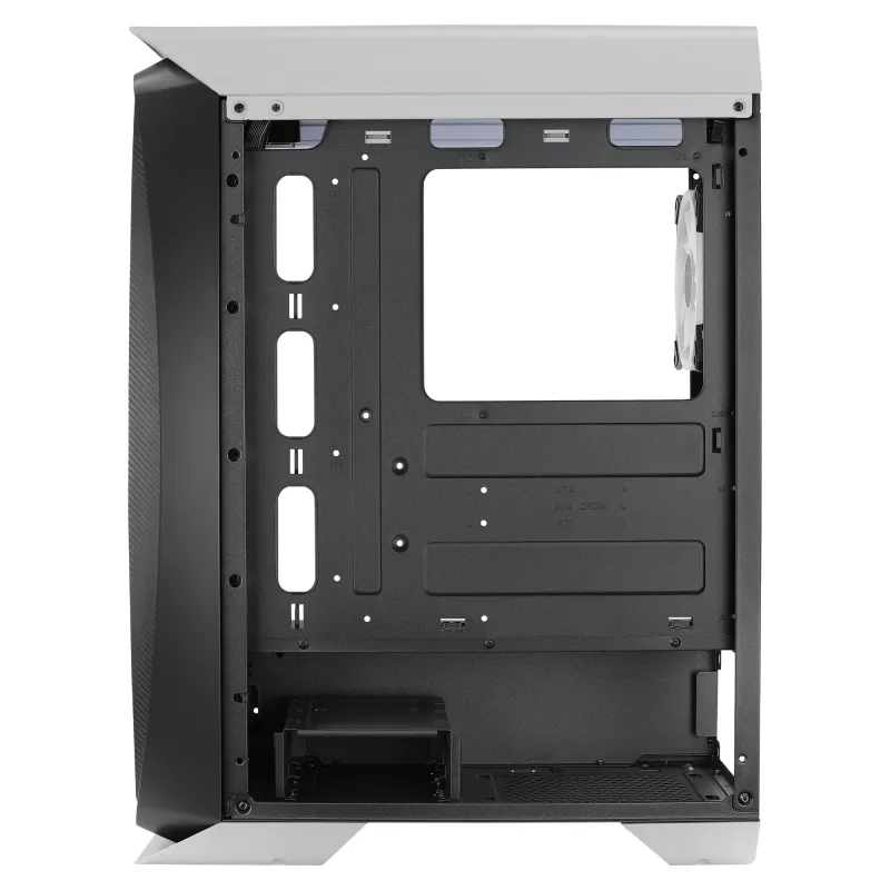 Aerocool AEROONEDUOWHV1 Gaming ATX Case 4xARGB Fans biały, Midi Tower, PC, Biały, ATX, micro ATX, Mini-ITX, Acrylonitrile butadiene styrene (ABS), SPCC, Gaming