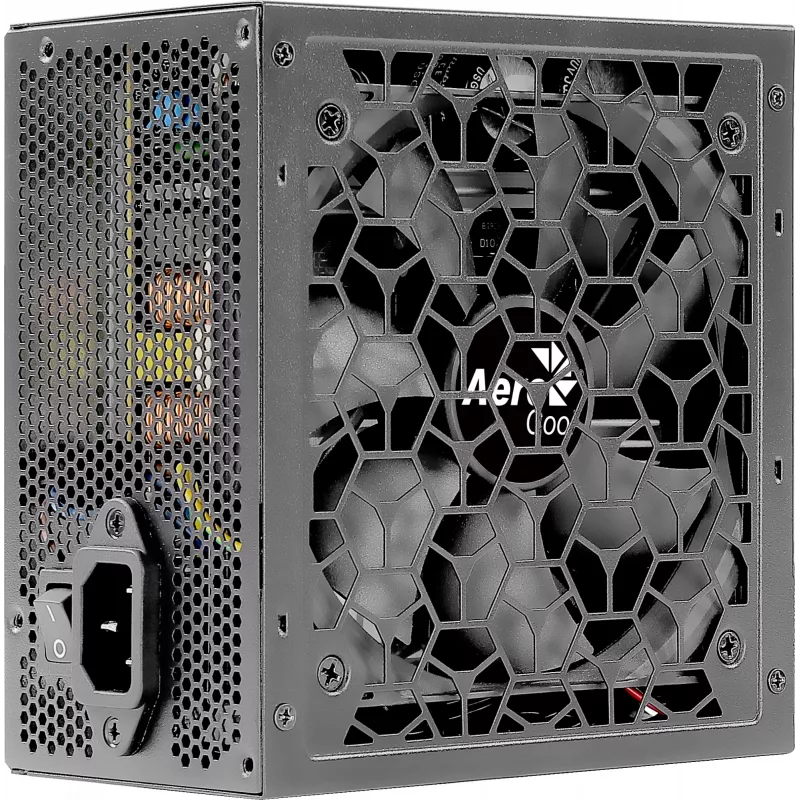 Zasilacz komputerowy AEROCOOL AEROB750 750W 80 PLUS Bronze niemodularny 230V cichy czarny