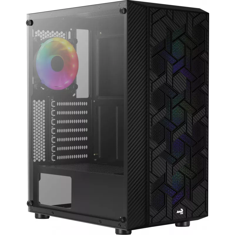 Aerocole Hive FRGB Midi Tower Czarny