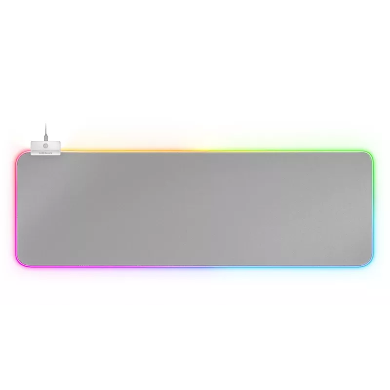 Mars Gaming MMPRGB2S RGB podkładka pod mysz XXL srebrna