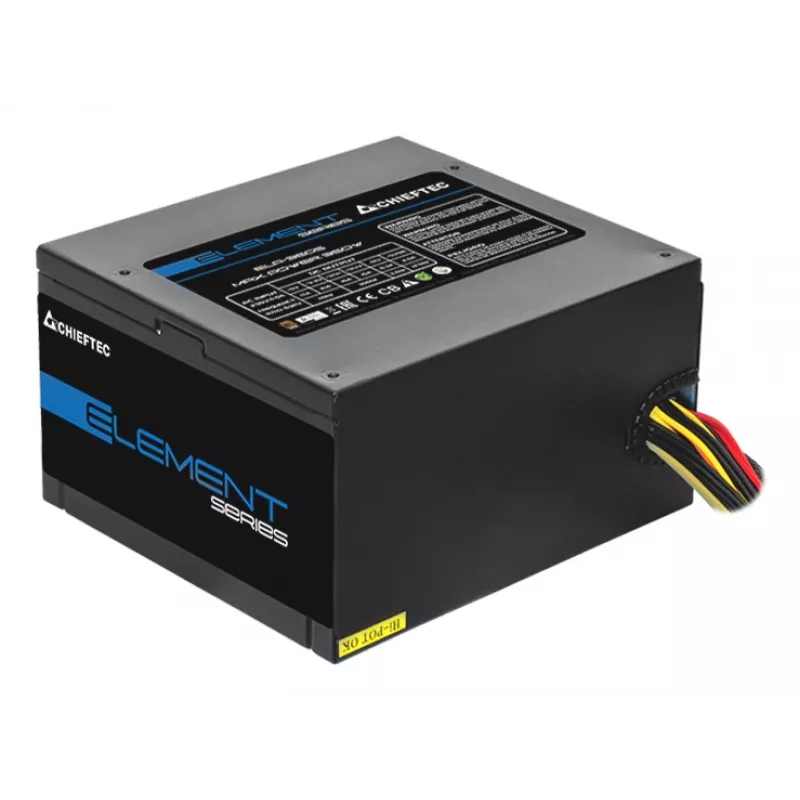 Chieftec ELP-500S zasilacz 500 W 20+4 pin ATX PS/2 Czarny