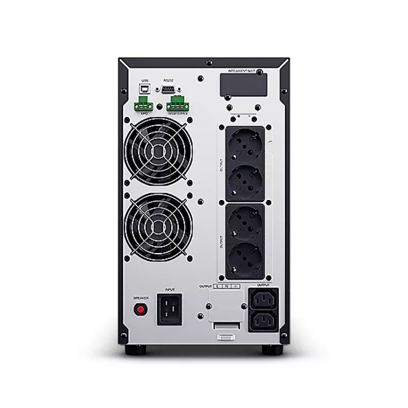 CyberPower OLS3000EA-DE zasilacz awaryjny (UPS) o topologii podwójnej konwersji (Online) 3 kVA 2700 W 7 gniazd AC