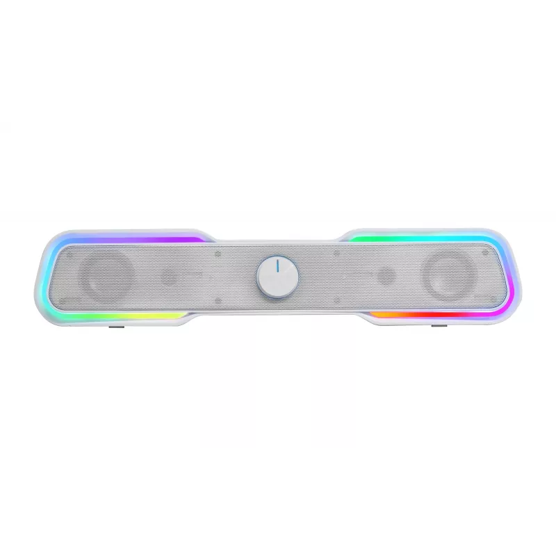 Mars Gaming MSBX, biały głośnik soundbar 10W, 10 W, 10 W, biały, przewodowy i bezprzewodowy, 435 mm, 85 mm