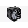 Aerocool Rime 4 Dual chłodzenie procesora powietrzne 12 cm czarne 1 szt.