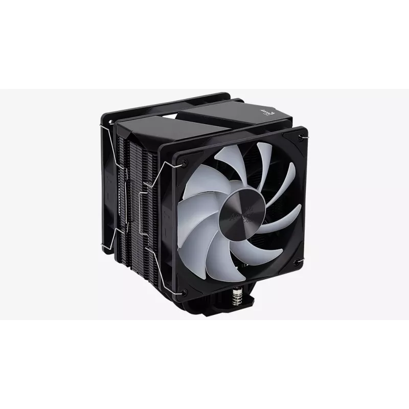 Aerocool Rime 4 Dual chłodzenie procesora powietrzne 12 cm czarne 1 szt.
