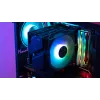 Aerocool Rime 4 Dual chłodzenie procesora powietrzne 12 cm czarne 1 szt.
