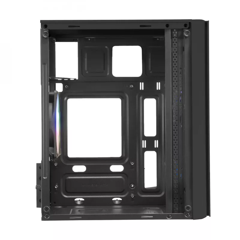 Mars Gaming MC300 Micro ATX Obudowa PC ze szkłem hartowanym 3x wentylator FRGB Czarna