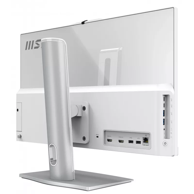 MSI Modern AM242P 1M-1224EU All-in-One PC/stacja robocza Intel Core 5 120U 60.5 cm (23.8 cala) 1920 x 1080 pikseli 8 GB DDR5-SDRAM 512 GB SSD Windows 11 Pro Wi-Fi 6E (802.11ax) Biały
