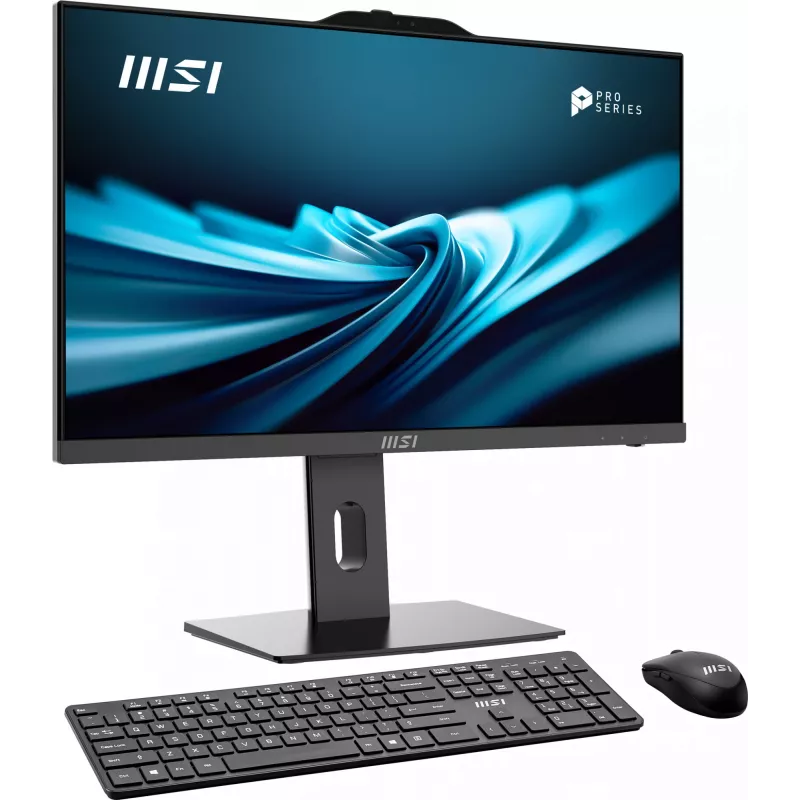 All-in-One PC MSI PRO AP241P 14M — Intel Core i7-14700 2.1GHz, ekran 23.8 cala, 16GB DDR5 5600MHz, 1TB SSD, Intel UHD, Windows 11 Pro, czarny