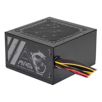 Zasilacz MSI MAG A500N-H 500 W ATX 24-pin, aktywne chłodzenie, czarny