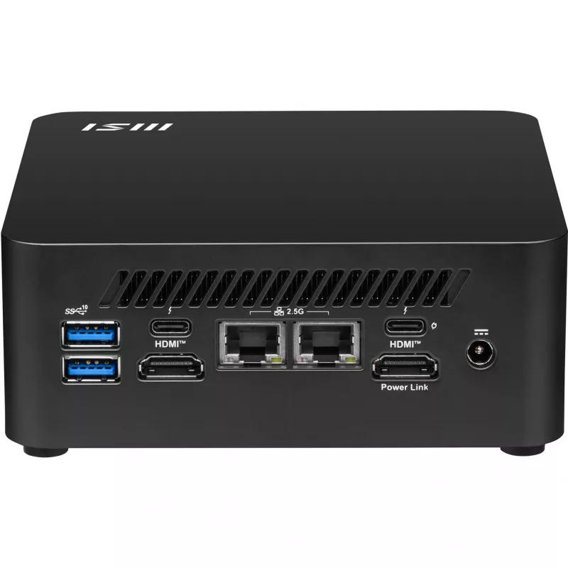 MSI Cubi NUC 13MQG-065BEU 0.84L sized PC Czarny i7-1365U Intel SoC