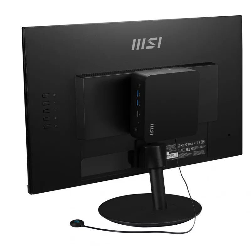 MSI Cubi NUC 13MQG-065BEU 0.84L sized PC Czarny i7-1365U Intel SoC