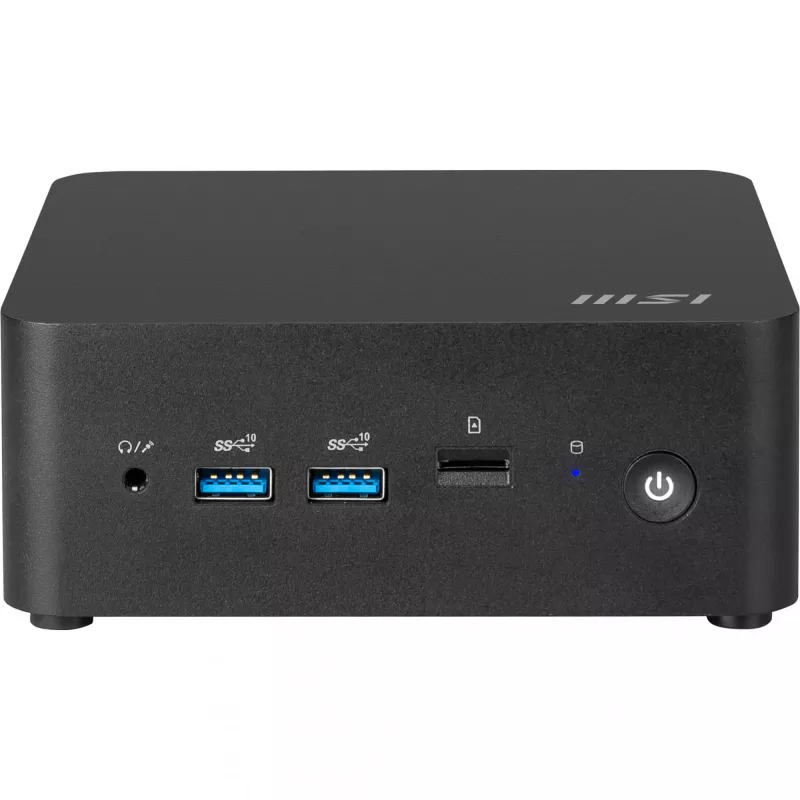 MSI Cubi NUC 1MG-237BEU PC o pojemności 0,84 l Czarny 150U Intel SoC