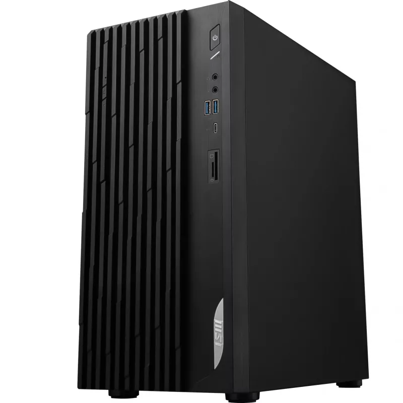 MSI PRO DP180 14A-825EU PC Intel® Core™ i5 i5-14400 8 GB DDR4-SDRAM 512 GB SSD Windows 11 Pro Desktop Czarny