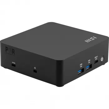 MSI Cubi NUC AI 1UMG-007EU Intel Core Ultra 5 125H 8 GB DDR5-SDRAM 512 GB SSD Windows 11 Home Mini PC Czarny