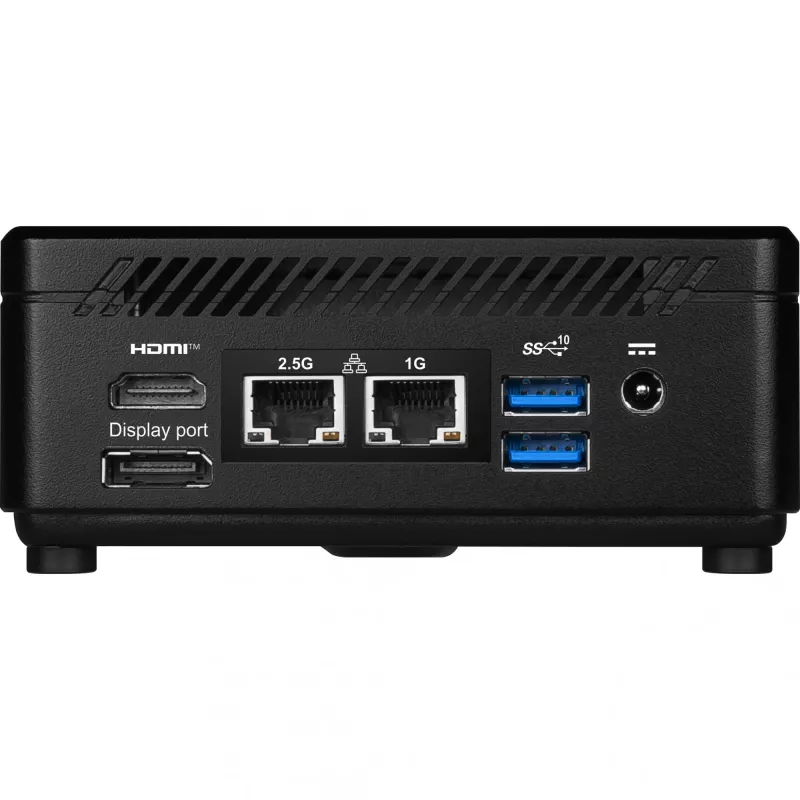 MSI Cubi 5 1M-496EU Intel Core 5 120U 16 GB DDR5-SDRAM 512 GB SSD Windows 11 Pro Mini PC Czarny