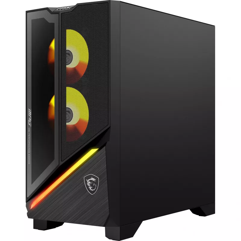 MSI MPG Infinite Z3 X3D 9NVRR7-848EU AMD Ryzen™ 7 9800X3D 32 GB DDR5-SDRAM 1 TB SSD NVIDIA GeForce RTX 5070 Ti Windows 11 Home Desktop PC Czarny
