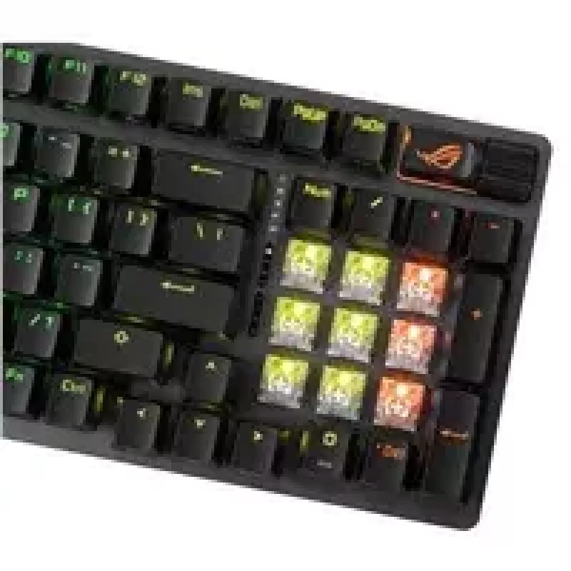 ASUS ROG Strix Scope II 96 Wireless klawiatura Gaming USB + RF Wireless + Bluetooth QWERTY US English Czarny