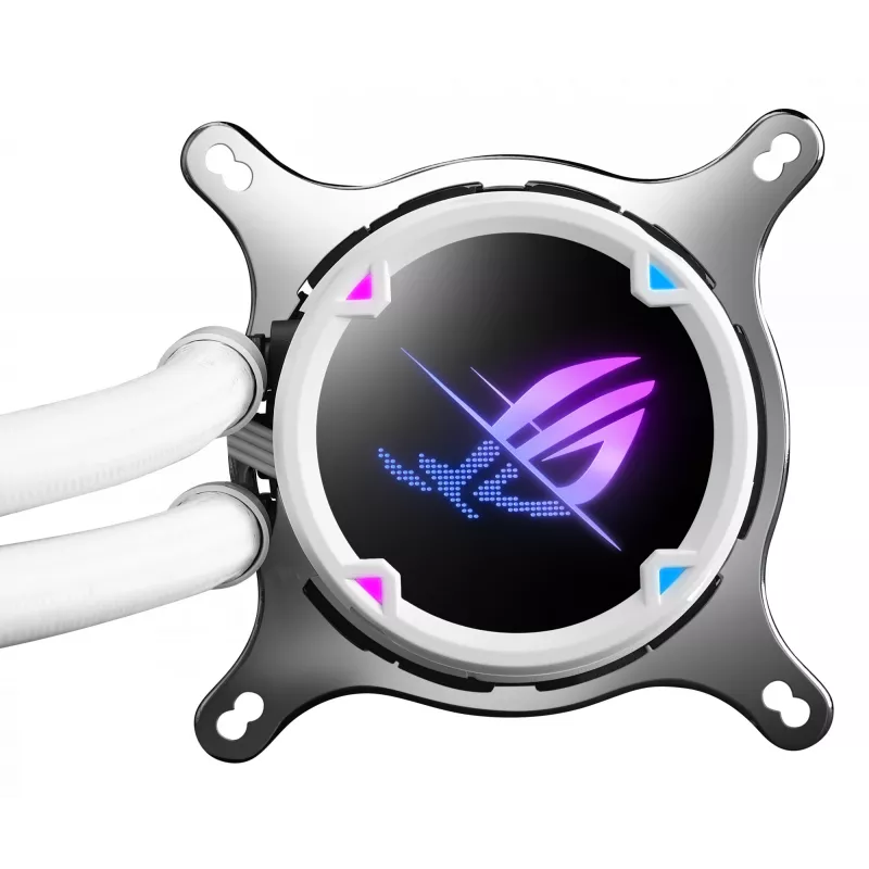 ASUS ROG Strix LC II 360 ARGB biały Edition Procesor Chłodzenie cieczą typu All-in-one 12 cm