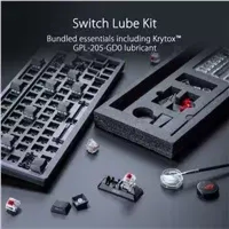 ASUS ROG Azoth klawiatura Gaming USB + RF Wireless + Bluetooth Biała